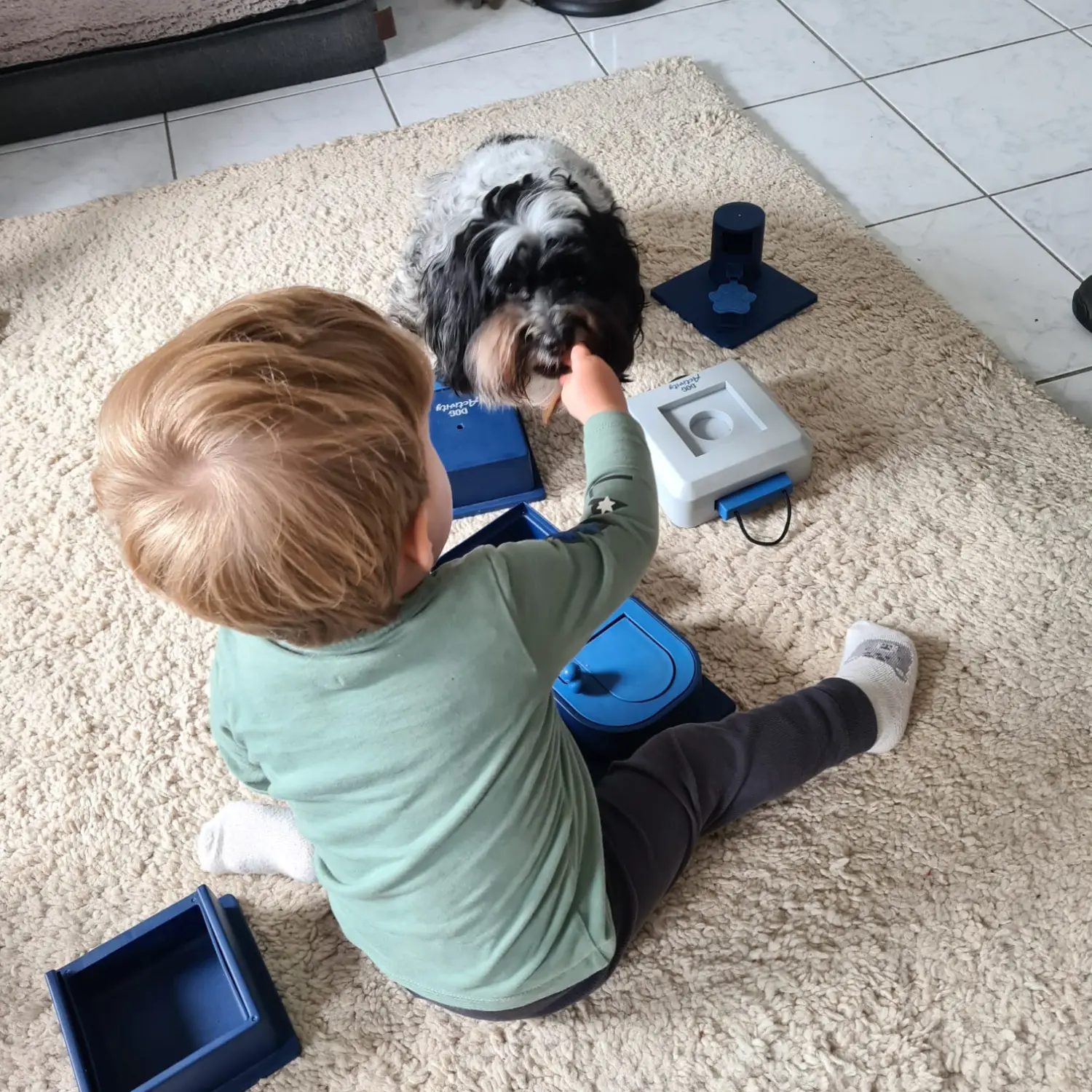 Hund und Kind